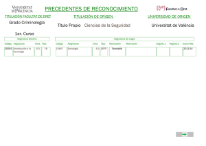 PRECEDENTES DE RECONOCIMIENTO