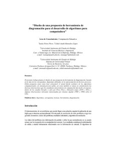 “Diseño de una propuesta de herramienta de diagramación para el