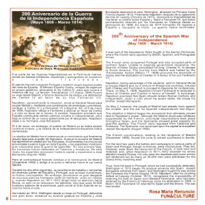 Page 1 200 Aniversario de la Guerra de la depºndencia Española
