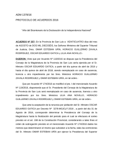 acuerdo-357-2016 - Poder Judicial de la Provincia de San Luis