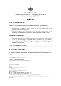 taller # 1 - LDC - Universidad Simón Bolívar