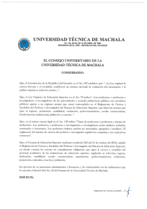 reglamento interno de carrera y escalafón del profesor e