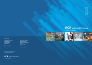 Introducing RCR - RCR Industrial Flooring