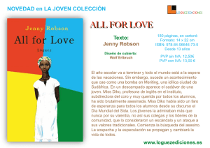 ALL FOR LOVE - Lóguez Ediciones