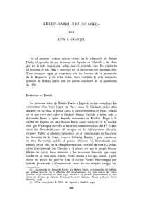 Rubén Darío "fin de siglos" - Biblioteca Virtual Miguel de Cervantes