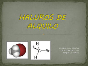 HALUROS DE ALQUILO - q