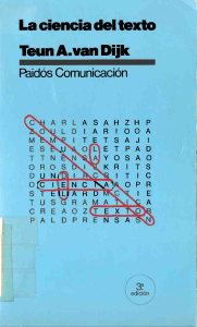 Raidos Comunicaci&oacute;n - P&aacute;gina web de Teun A. van Dijk
