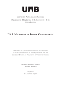 DNA Microarray Image Compression