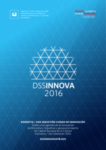 donostia / san sebastián ciudad de innovación dssinnova2016.eus