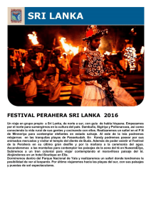 FESTIVAL PERAHERA SRI LANKA 2016