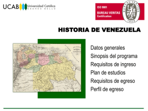 Magister en Historia de Venezuela.