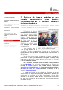 El Gobierno de Navarra participa en una jornada transfronteriza