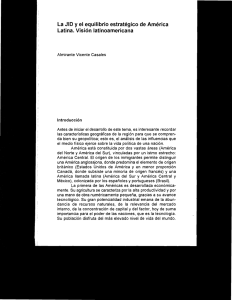 La JID Y el equilibrio estrateqlco de America Latina