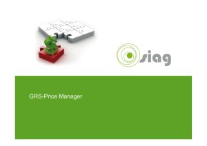 Presentation GRS Price Manager 4-6-09 ES