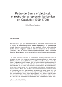 Pedro de Saura y Valcárcel: el rostro de la represión