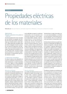 Propiedades eléctricas de los materiales