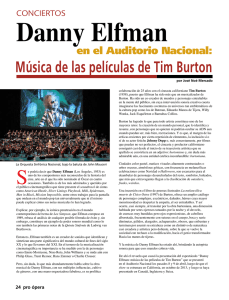 Danny Elfman en el Auditorio Nacional