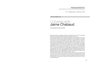 Conversa amb Jaime Chabaud