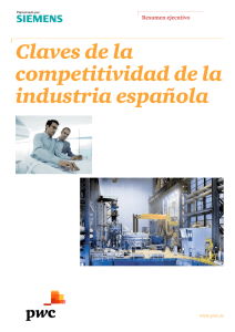 Claves de la competitividad de la industria española