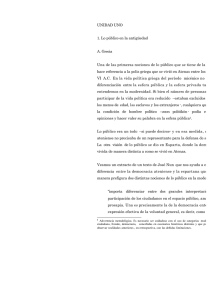 Unidad Uno