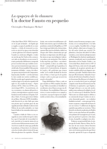 Un doctor Fausto en pequeño - Revista de la Universidad de México