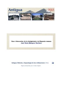 pdf Vías e itinerarios: de la Antigüedad a la Hispania romana / José