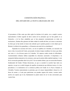 constitucion nueva granada 1832