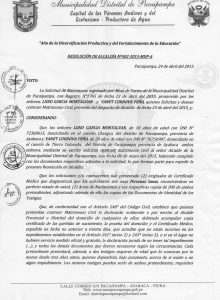Resolición Municipal N°502 - Municipalidad Distrital De Pacaipampa