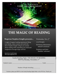 the magic of reading - Dublin City Schools