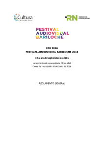 bases - Festival Audiovisual Bariloche 2016