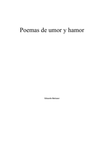 Poemas de umor y hamor - Universidad de Granada
