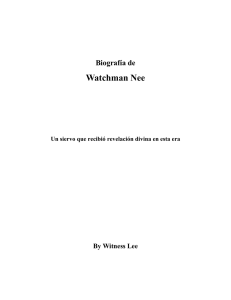 Watchman Nee - Tesoros Cristianos