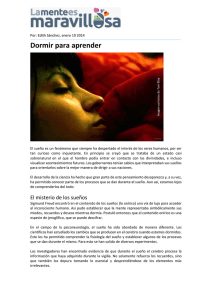 Dormir para aprender