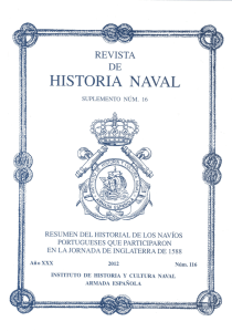 SUPLEMENTO 16: RESUMEN DEL HISTORIAL DE LOS NAVIOS