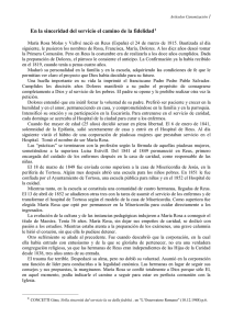 Articulos Canonización Santa Mª Rosa Molas y Vallvé 11 de