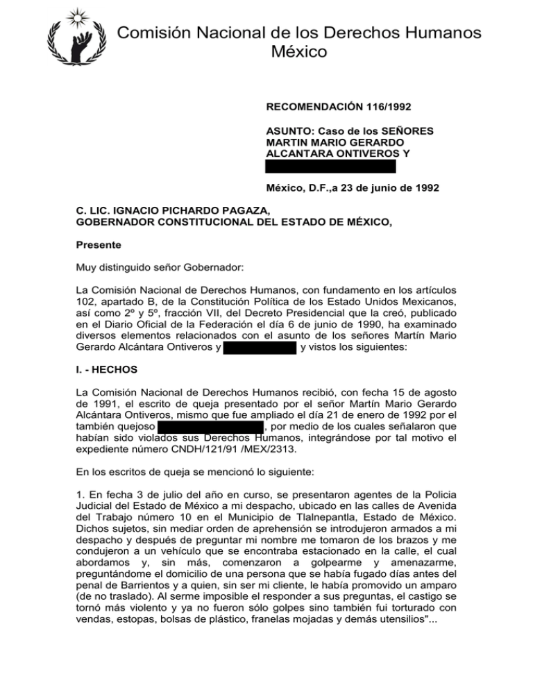 Comisión Nacional De Los Derechos Humanos México