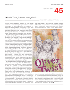 Oliverio Twist ¿la primera novela policial?