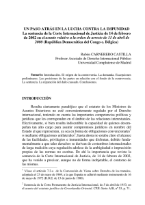 UN PASO ATR&Aacute;S EN LA LUCHA CONTRA LA IMPUNIDAD La