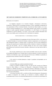 DICTAMEN DE COMISIONES Y PROPUESTA DE