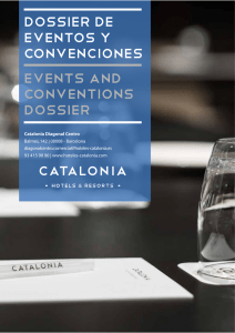 Consulta su dossier de convenciones