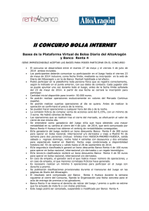 II CONCURSO BOLSA INTERNET