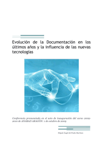 Evolución de la Documentación en los últimos años y la influencia