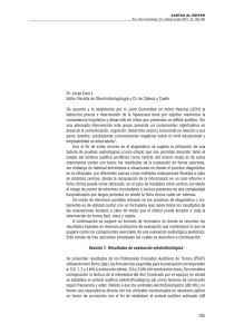 Dr. Jorge Caro L Editor Revista de Otorrinolaringología y Cir de