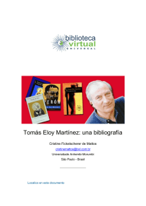 Tomás Eloy Martínez: una bibliografía
