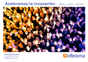 Aceleramos la innovación ideas x value = results
