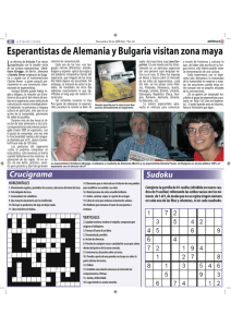 Esperantistas de Alemania y Bulgaria visitan zona maya