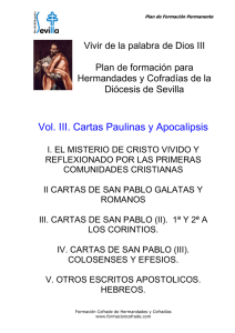 Vol. III. Cartas Paulinas y Apocalipsis