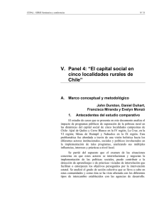 Capital social - Comisión Económica para América Latina y el Caribe