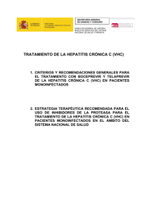 tratamiento de la hepatitis crónica c (vhc)