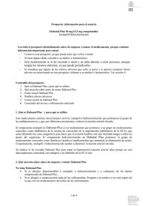 - Este medicamento se le ha recetado a usted y no debe dárselo a